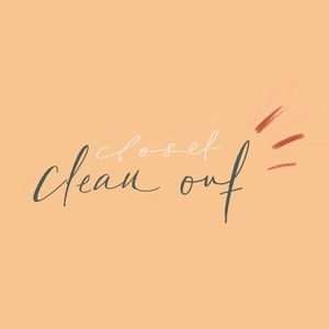 CLOSET CLEAN OUT SALE!